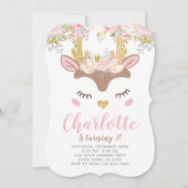 Wald, Blumenwild zum Geburtstag Einladung (Vorderseite)