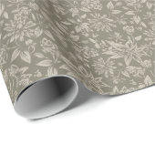 Wald-Botanik Geschenkpapier (Rolleneckpunkt)