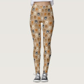 Wald Braunbär Leggings (Vorderseite)