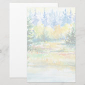 Wald Briefpapier (Vorne/Hinten)