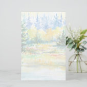 Wald Briefpapier (Stehend Vorderseite)