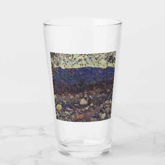 Wald Brook bei Leissigen, Schweiz (Landschaft) Glas (Vorderseite)