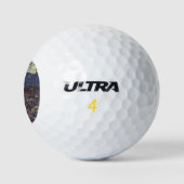 Wald Brook bei Leissigen, Schweiz (Landschaft) Golfball (Logo)