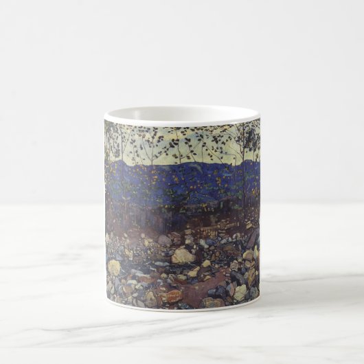 Wald Brook bei Leissigen, Schweiz (Landschaft) Kaffeetasse (Mittel)