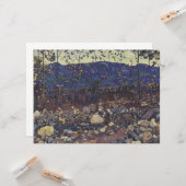 Wald Brook bei Leissigen, Schweiz (Landschaft) Karte (Vorderseite/Rückseite Beispiel)