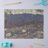 Wald Brook bei Leissigen, Schweiz (Landschaft) Seidenpapier (Basteln)