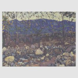 Wald Brook bei Leissigen, Schweiz (Landschaft) Seidenpapier