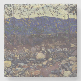 Wald Brook bei Leissigen, Schweiz (Landschaft) Steinuntersetzer