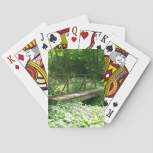 Wald-Brücke Spielkarten