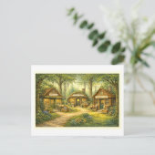Wald Buchhandlungen Postkarte (Stehend Vorderseite)