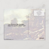 Wald by Jacob Isaackszoon Van Ruisdael Postkarte (Rückseite)