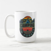 Wald-Camping-Abenteuer Kaffeetasse (Links)