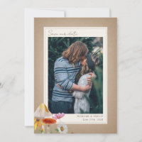 Wald Cardstock Hochzeitssemble Foto