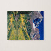 Wald Colorado Park-kastanienbrauner Bell White Puzzle (Horizontal)