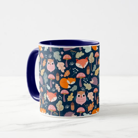 Wald Critters Tasse (Vorderseite Links)