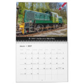 Wald-Dampfbahnkalender Kalender (Mär 2027)