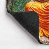 Wald der Ruhe: Das Heiligtum des Buddha Mousepad (Ecke)