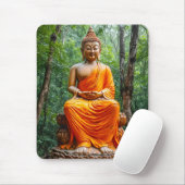 Wald der Ruhe: Das Heiligtum des Buddha Mousepad (Mit Mouse)