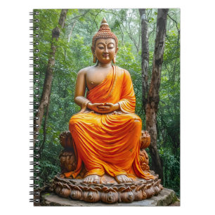 Wald der Ruhe: Das Heiligtum des Buddha Notizblock