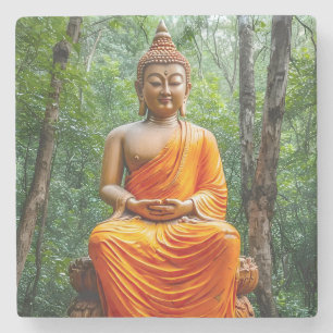 Wald der Ruhe: Das Heiligtum des Buddha Steinuntersetzer