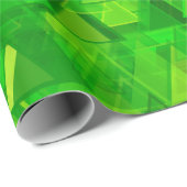 "Wald" des grünen Dreiecks formt Muster Geschenkpapier (Rolleneckpunkt)