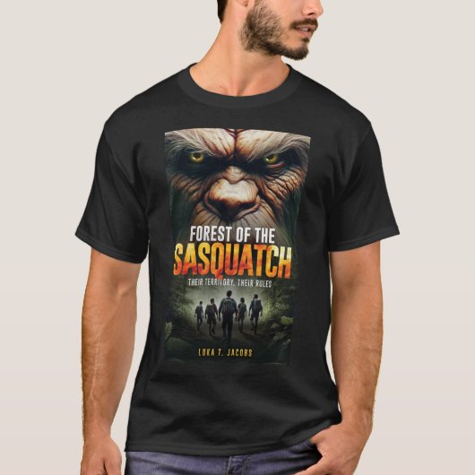 Wald des T - Shirt Sasquatch (Vorderseite)