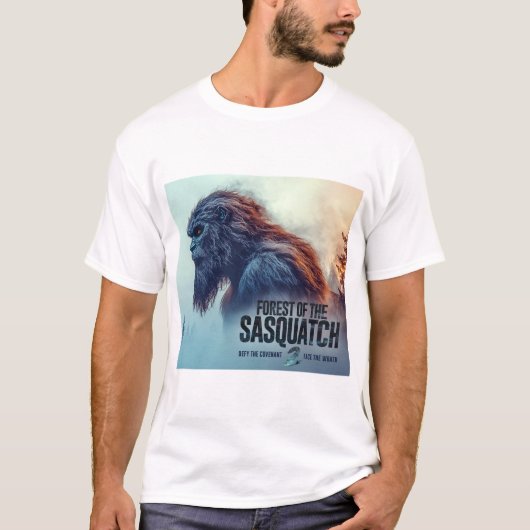 Wald des T - Shirt Sasquatch (Vorderseite)
