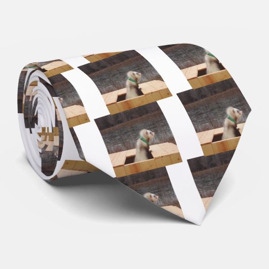 Wald die Frettchen-Zusätze Krawatte (Gerollt)