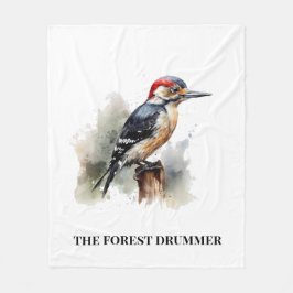 Wald-Drummers-Cabin-Rückzugsort Fleecedecke