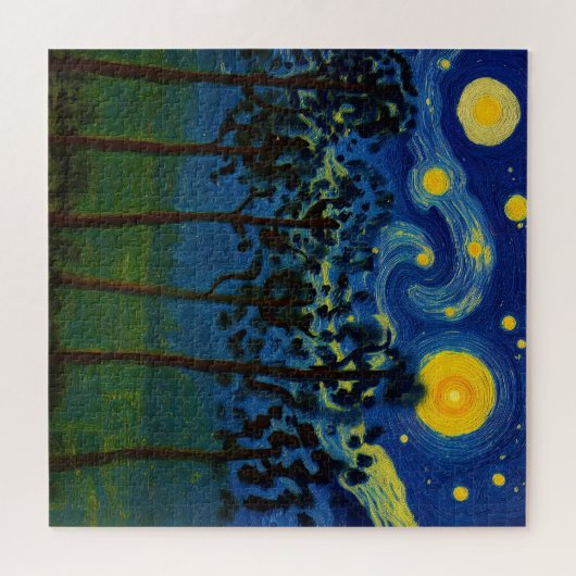 Wald Echos der Unendlichkeit - Eine Waldlandschaft Puzzle (Horizontal)