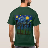 Wald Echos der Unendlichkeit - Eine Waldlandschaft T-Shirt (Rückseite)