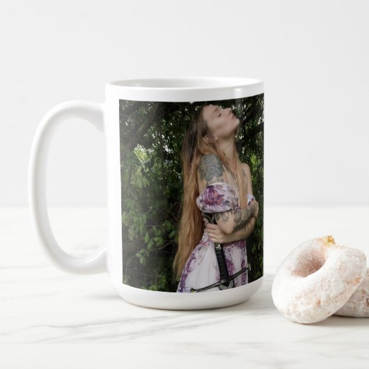 Wald-Echt-Kaffezeit Kaffeetasse (Mit Donut)