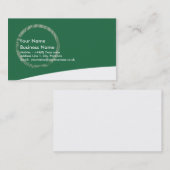 Wald-Effekt-Visitenkarte Visitenkarte (Vorne/Hinten)