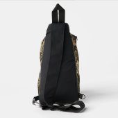 Wald-Eichen-Tarnung Crossbody Bag (Rückseite)