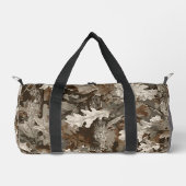 Wald-Eichen-Tarnung Duffle Bag (Vorderseite)