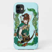 Wald Elf Fantasy Case-Mate iPhone Hülle (Rückseite)