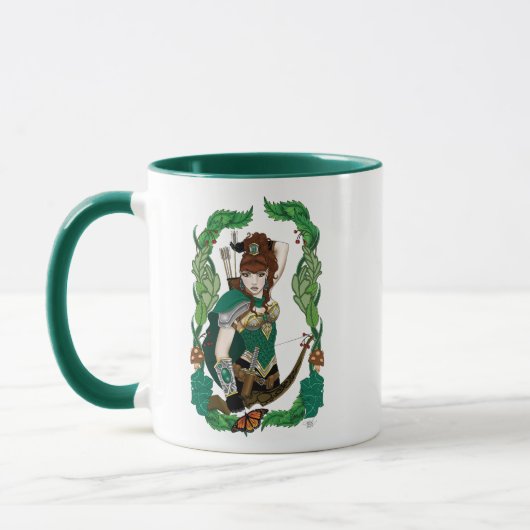 Wald Elf Fantasy Tasse (Links)