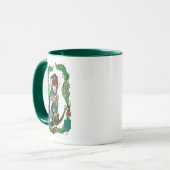 Wald Elf Fantasy Tasse (Vorderseite Links)