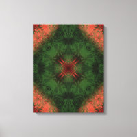 Wald-Energie-Kaleidoskop-Fraktal-Kunst