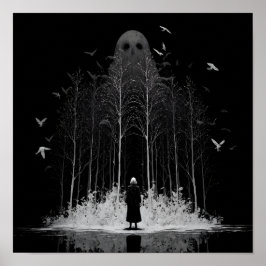 Wald-Entität Poster