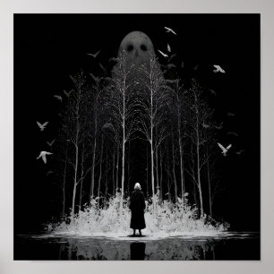 Wald-Entität Poster