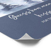 Wald erraten, wie viele Küsse Bridgame Poster (Ecke)