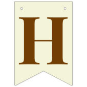 Wald-Erstgeburtstagsbanner Wimpelkette (Zweite Fahne)