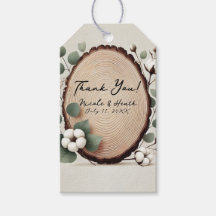 Wald Eukalyptus & Baumwolle Rustikale Hochzeit