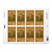 Wald-Exlibris (Vorne)
