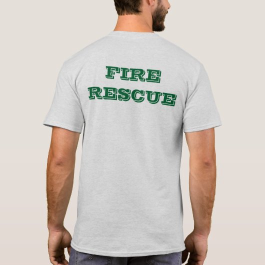 Wald-Feuer-Rettung T-Shirt (Rückseite)