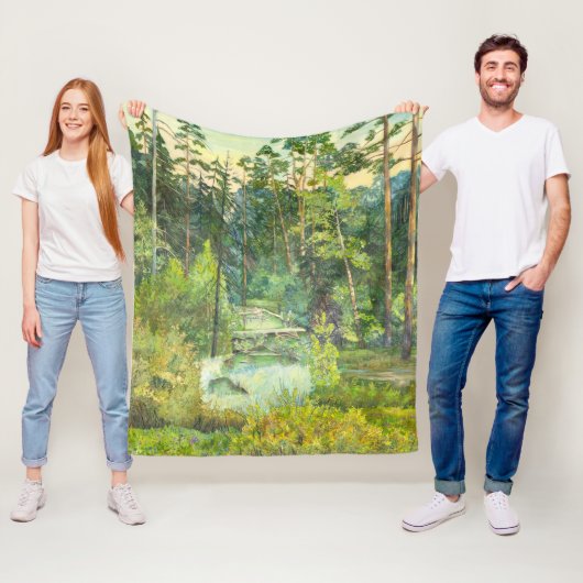 Wald Fleecedecke (Beispiel)