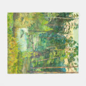 Wald Fleecedecke (Vorderseite (Horizontal))