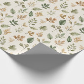 Wald-Forst-Baum-Geschenkpapier Geschenkpapier (Ecke)