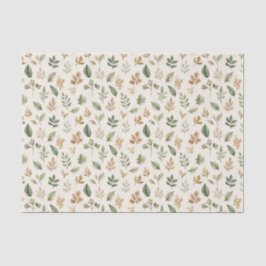 Wald-Forst-Baum-Geschenkpapier Seidenpapier